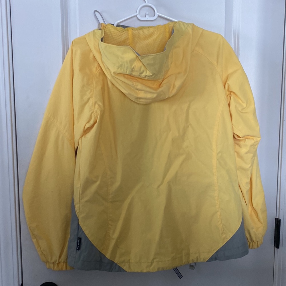 Columbia Yellow Packable Rain Jacket - image 2